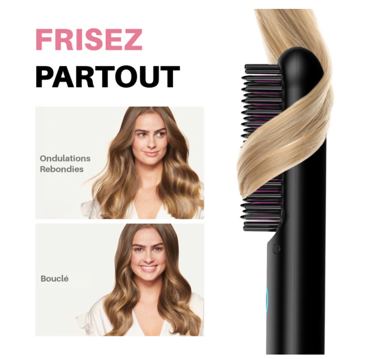 Brosse lissante portable - GoBrush PRO