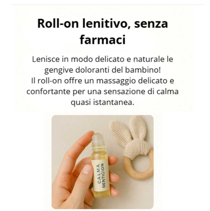Baby Zen Roller® - Rullo lenitivo per la dentizione