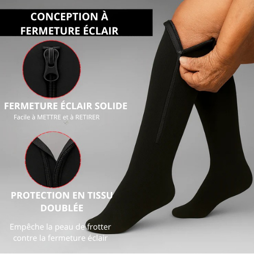Chaussettes de compression Zippra™