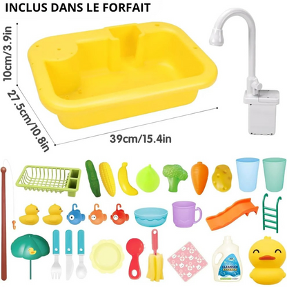 BeoSplashy™ - Évier de jeu d'eau magique