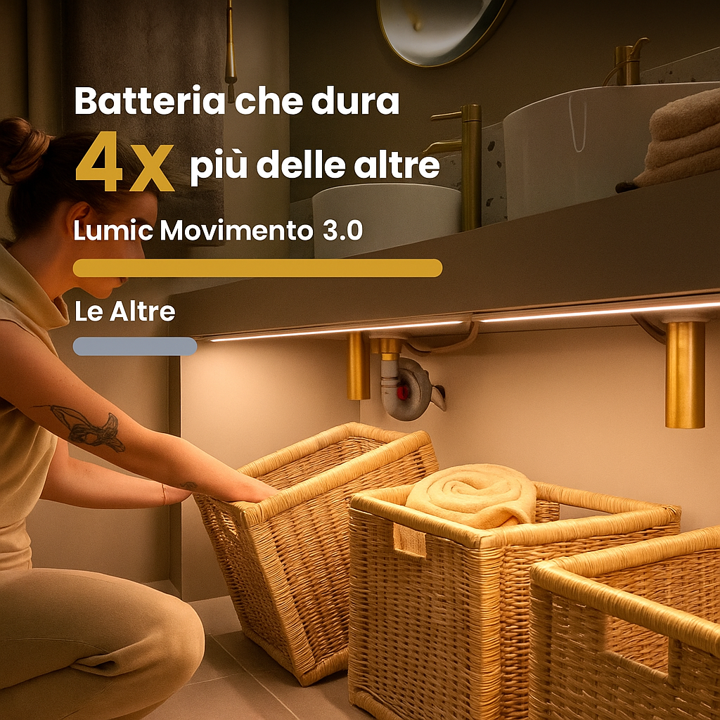 Luce Notturna Sensore Motion Ricaricabile™