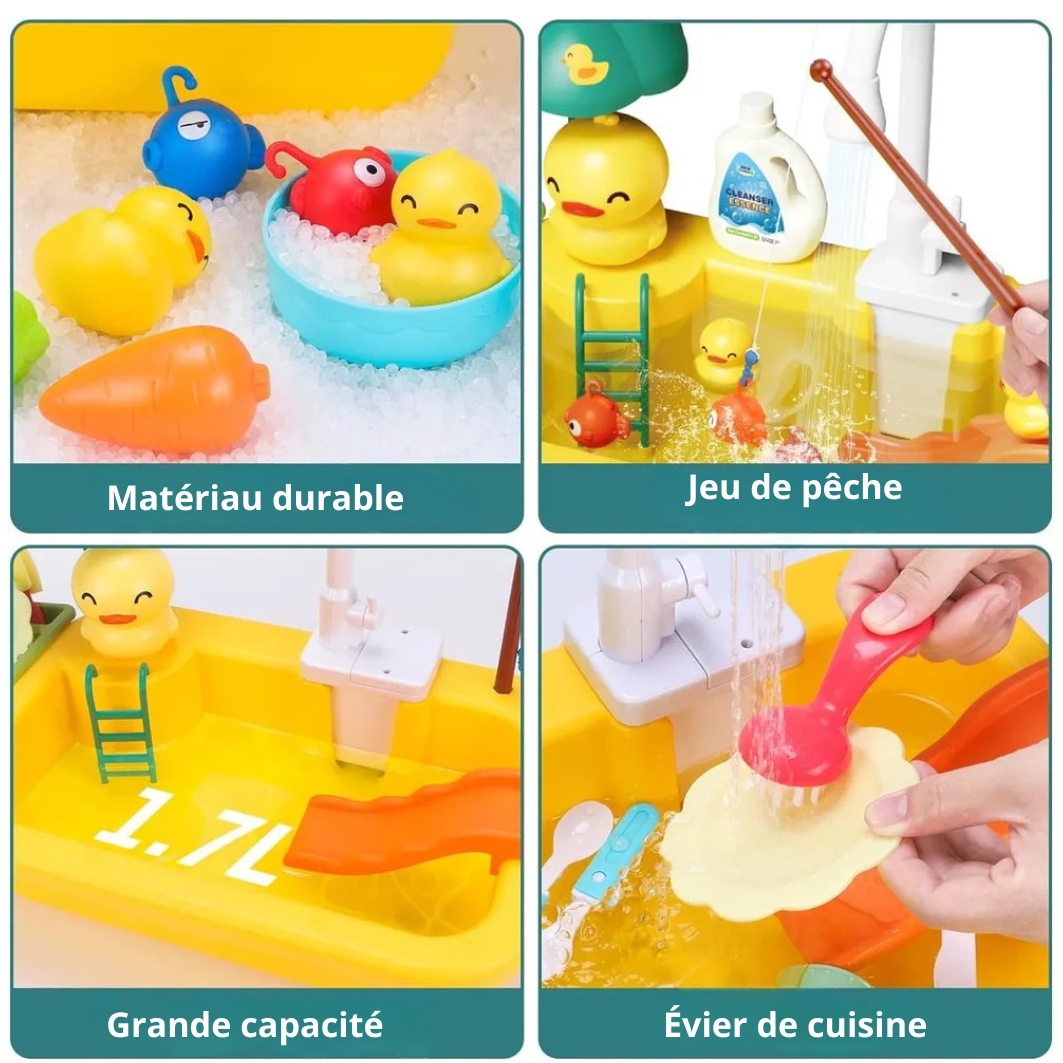 BeoSplashy™ - Évier de jeu d'eau magique