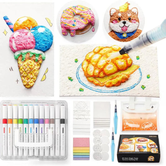 Kit de peinture de texture magique ultime