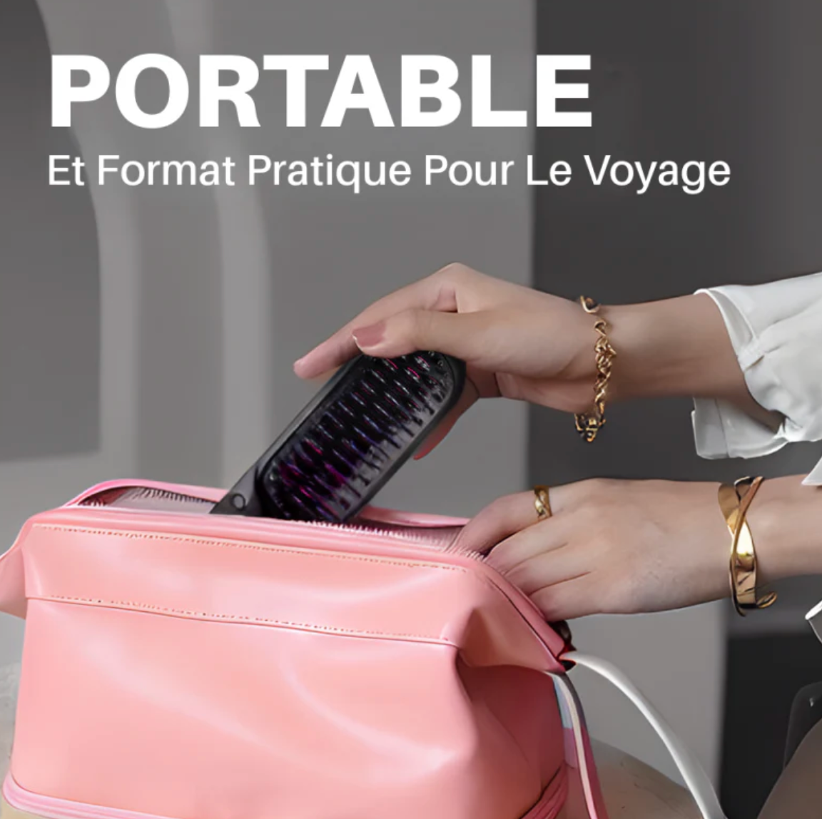 Brosse lissante portable - GoBrush PRO