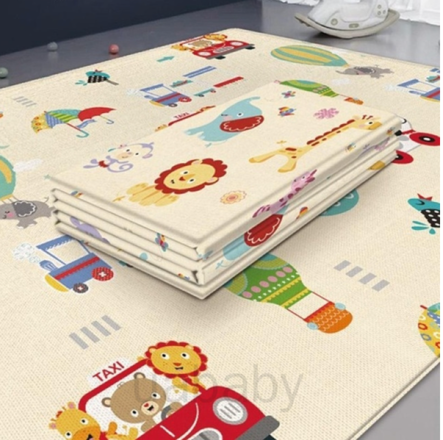 Tapis de jeu pliable pour bébé I Beebeo