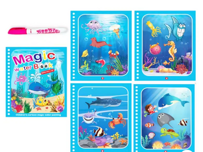 BeoAqua - Livre d'aquarelle magique