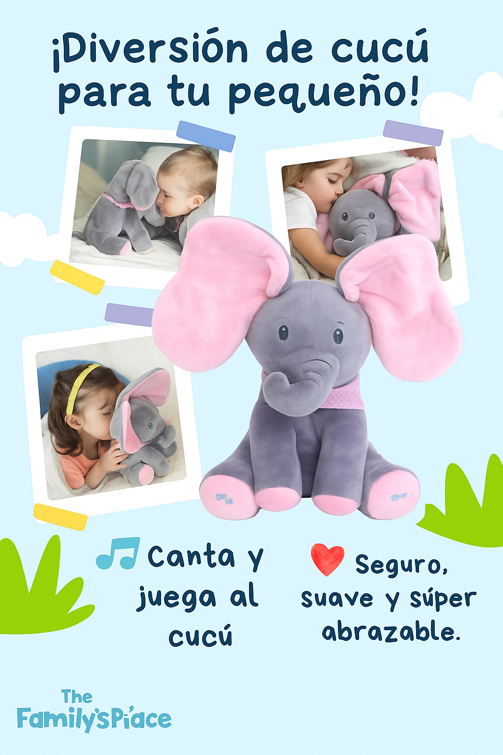 Peekybear™ - El elefante que se esconde