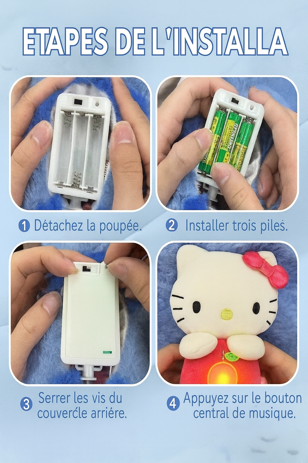 BeoKitty™ - Le doudou d'amour