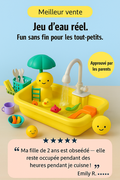 BeoSplashy™ - Évier de jeu d'eau magique