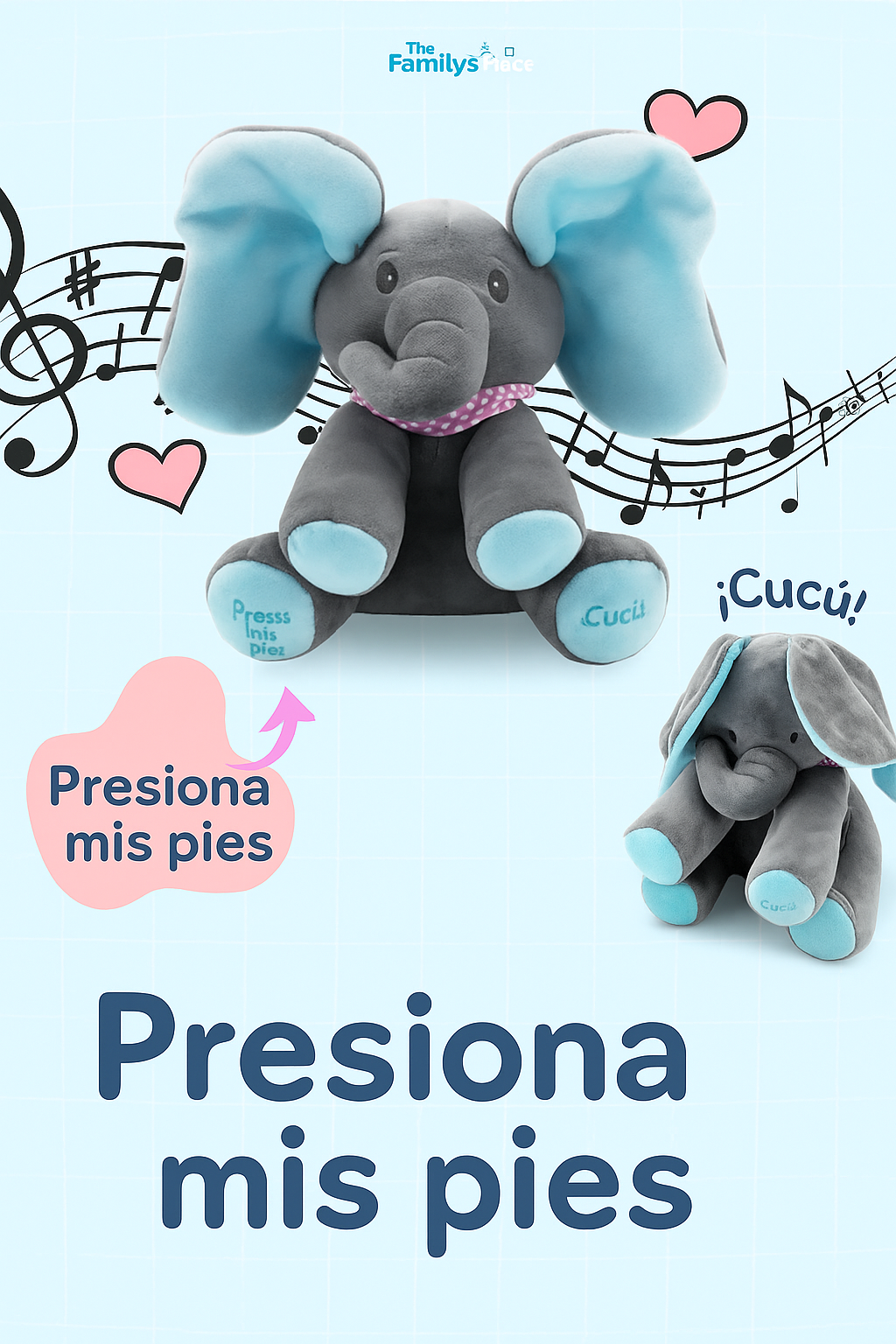 Peekybear™ - El elefante que se esconde