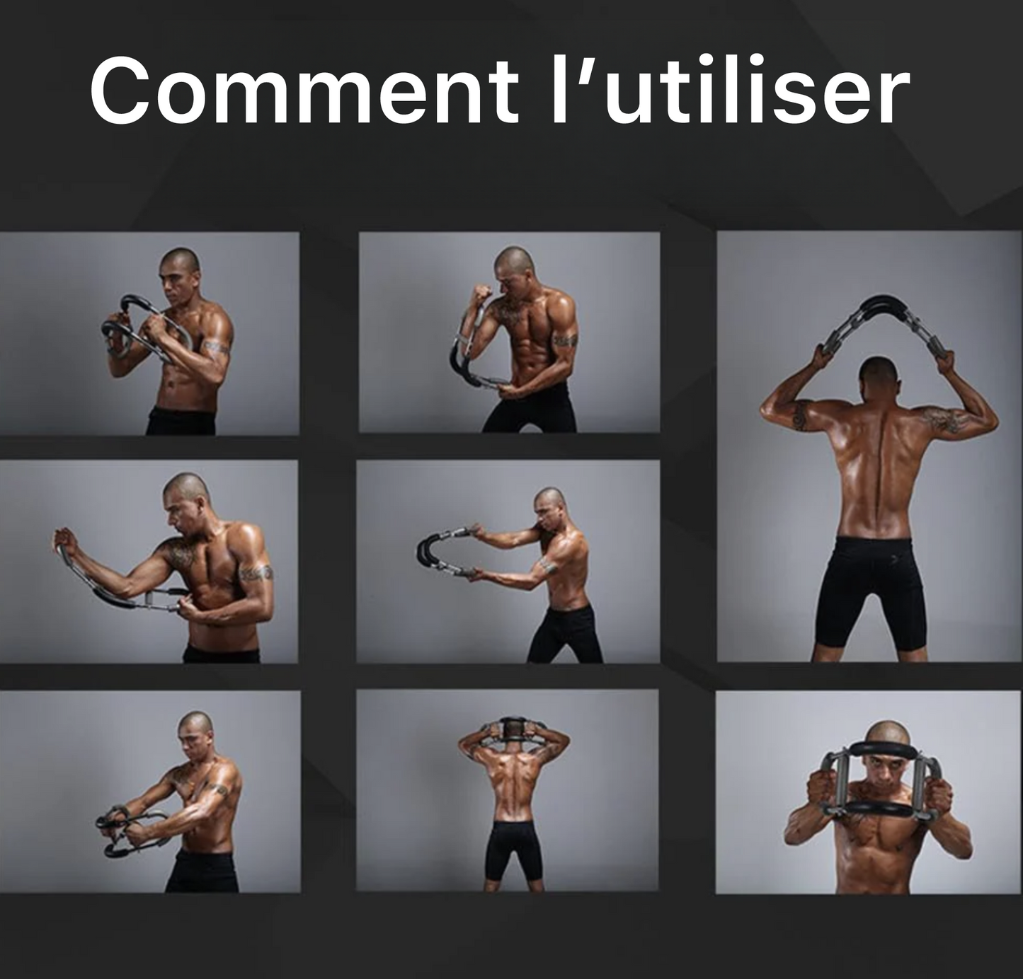 PowerTwist™ - Transformez vos bras et vos pectoraux avec jusqu’à 50 kg de résistance réglable